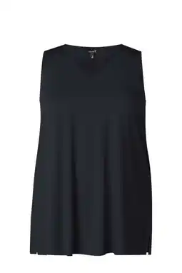 Wehkamp Colletta mouwloze top zwart aanbieding