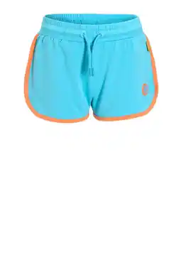Wehkamp Orange Stars sweatshort blauw/oranje aanbieding