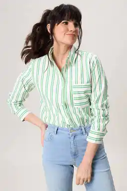 Wehkamp Miss Etam gestreepte blouse aanbieding