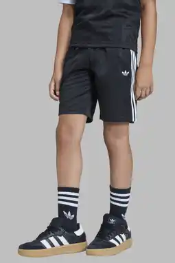 Wehkamp adidas Originals sweatshort zwart/wit aanbieding