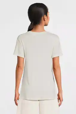 Wehkamp Anytime loose fit T-shirt met V-hals wit aanbieding