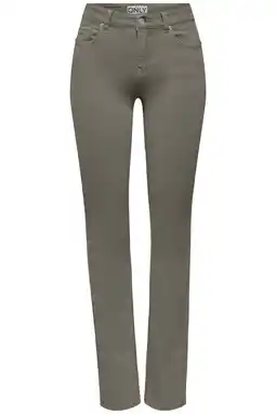 Wehkamp ONLY skinny jeans - donkergroen aanbieding