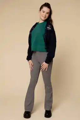 Wehkamp LOOXS 10sixteen flared broek blauw aanbieding