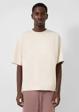 Wehkamp QS relaxed T-shirt beige aanbieding