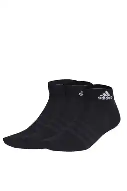 Wehkamp adidas Performance sportsokken - zwart (set van 3) aanbieding
