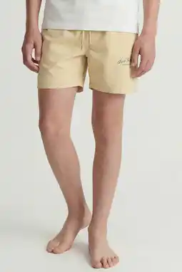 Wehkamp JACK & JONES JUNIOR zwemshort lichtgeel/groen aanbieding