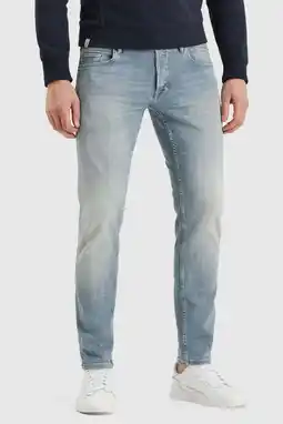 Wehkamp Cast Iron tapered jeans SHIFTBACK faded green tone aanbieding