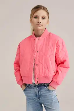 Wehkamp WE Fashion bomberjack roze aanbieding