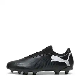 Wehkamp Puma Future 7 Play FG/AG voetbalschoenen zwart/wit aanbieding