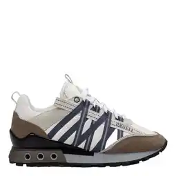 Wehkamp Cruyff sneakers wit/bruin aanbieding