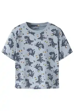 Wehkamp NAME IT MINI T-shirt lichtblauw aanbieding
