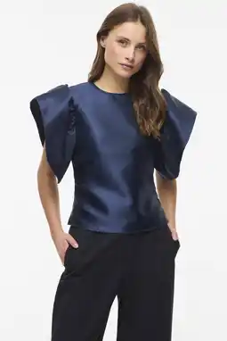 Wehkamp VILA top donkerblauw aanbieding