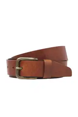 Wehkamp JACK & JONES leren riem JACMARTIN cognac aanbieding