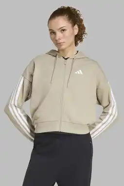 Wehkamp adidas Sportswear sweatvest beige aanbieding