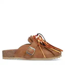 Wehkamp Sacha suède clogs cognac aanbieding