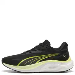 Wehkamp Puma Electrify Nitro mesh hardloopschoenen 4 zwart/lichtgroen aanbieding