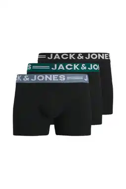 Wehkamp JACK & JONES JUNIOR boxershort - zwart (set van 3) aanbieding