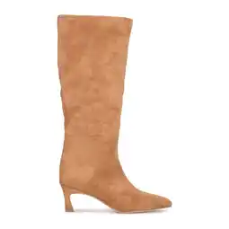 Wehkamp POSH by Poelman Emma hoge laarzen cognac aanbieding