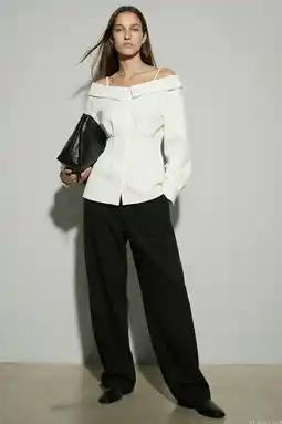 Wehkamp HYPEDROP blouse ecru aanbieding