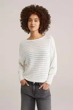 Wehkamp WE Fashion pullover ecru aanbieding