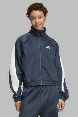 Wehkamp adidas Sportswear sweatvest W STADIUM blauw aanbieding