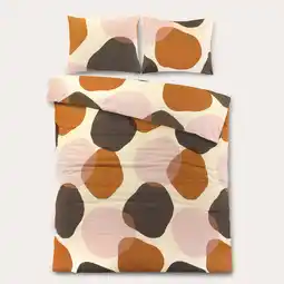 Wehkamp NOUS Living katoenen dekbedovertrek 2-persoons (200x200 cm) aanbieding
