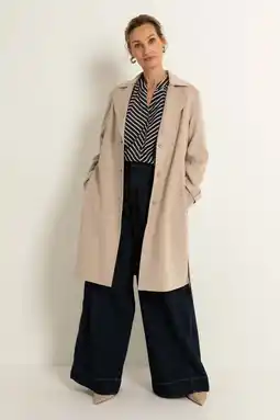 Wehkamp Maura by Claudia Strater trenchcoat beige aanbieding