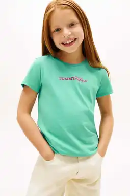 Wehkamp Tommy Hilfiger T-shirt groen aanbieding