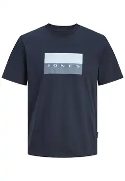 Wehkamp JACK & JONES PLUS SIZE regular T-shirt Plus Size donkerblauw aanbieding