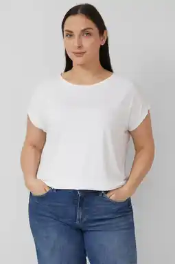 Wehkamp s.Oliver Curve top wit aanbieding