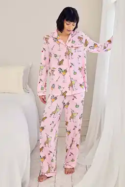 Wehkamp Chelsea Peers pyjama roze aanbieding