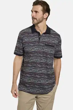 Wehkamp Babista regular polo SILVIANO donkerblauw aanbieding