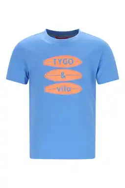 Wehkamp TYGO & vito jersey T-shirt lichtblauw aanbieding
