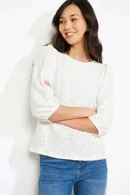 Wehkamp LOLALIZA top ecru broderie aanbieding