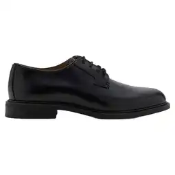 Wehkamp Mango Man leren veterschoenen zwart aanbieding
