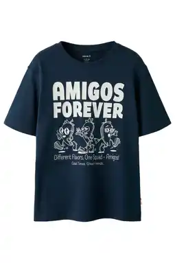 Wehkamp NAME IT KIDS T-shirt donkerblauw aanbieding
