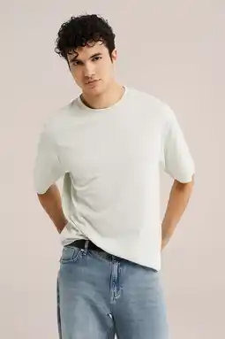 Wehkamp WE Fashion T-shirt lichtgroen aanbieding