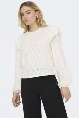 Wehkamp JDY top wit ajour aanbieding