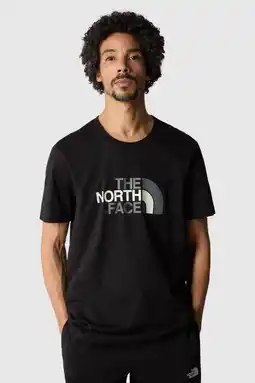 Wehkamp The North Face T-shirt Easy zwart/grijs aanbieding