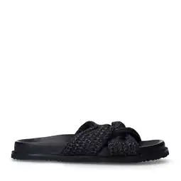 Wehkamp Sacha slippers zwart aanbieding
