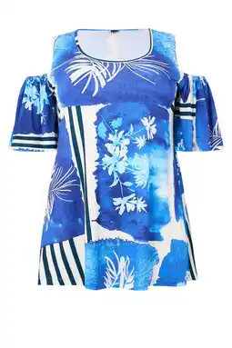 Wehkamp YOEK top blauw aanbieding