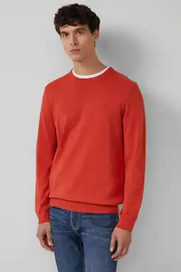 Wehkamp s.Oliver pullover fijn gebreid oranje aanbieding