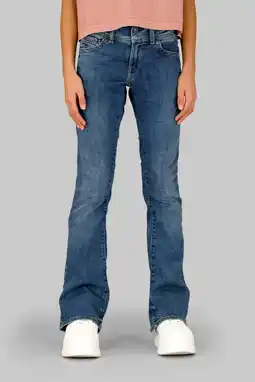 Wehkamp G-STAR bootcut lowwaist flared jeans medium blue denim aanbieding