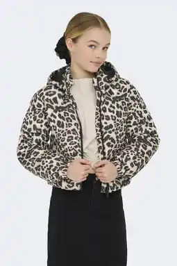 Wehkamp KIDS ONLY GIRL gewatteerde jas beige aanbieding