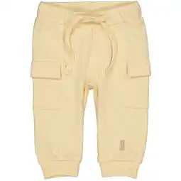 Wehkamp LEVV Newborn regular casual broek geel aanbieding