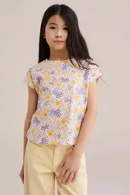 Wehkamp WE Fashion T-shirt beige aanbieding