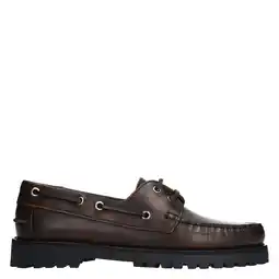 Wehkamp Sacha leren bootschoenen bruin aanbieding