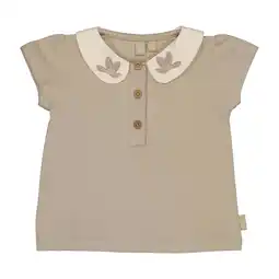 Wehkamp LEVV Newborn T-shirt bruin aanbieding