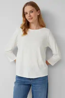 Wehkamp s.Oliver top wit aanbieding
