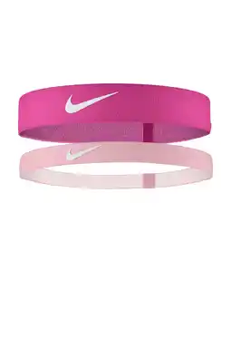 Wehkamp Nike hoofdbandjes Flex - fuchsia/lichtroze (set van 2) aanbieding